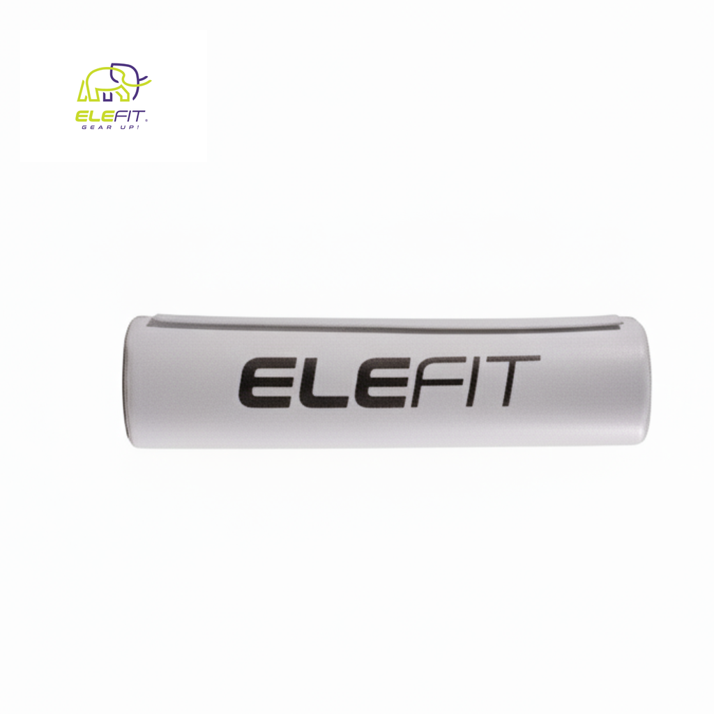 Barbell Pad WHITE – Lift Heavy and Comfortably