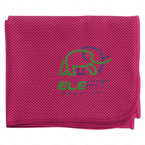 Pink cooling Towel for gym