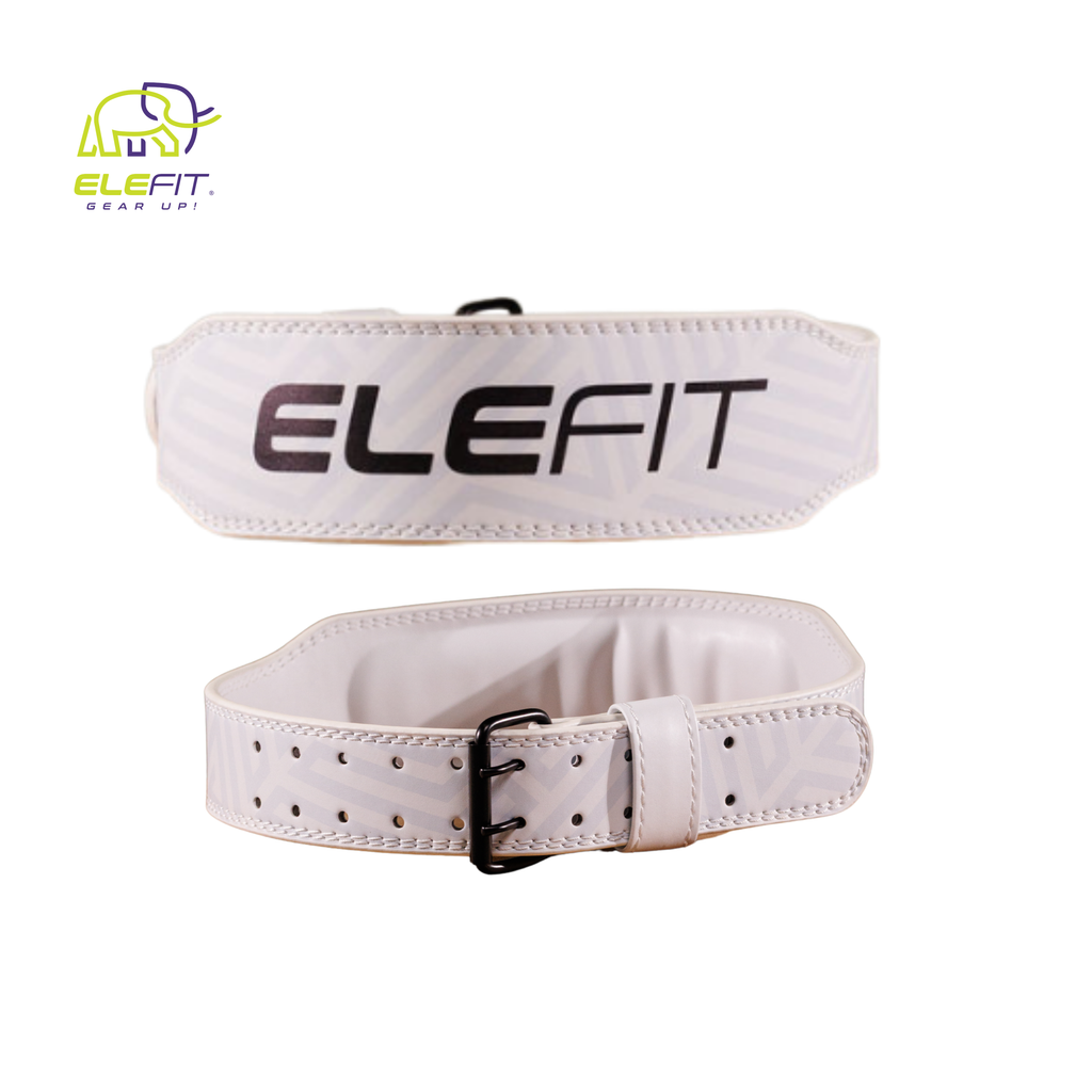 Performance Lifting Belt WHITE