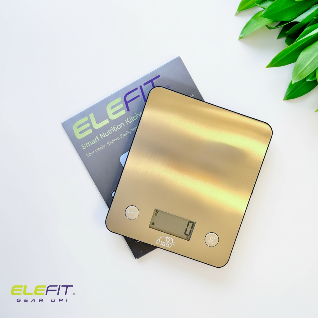 Digital Kitchen Scale – 5 kg / 11 lb Precision Food & Liquid Scale, Stainless Steel Platform